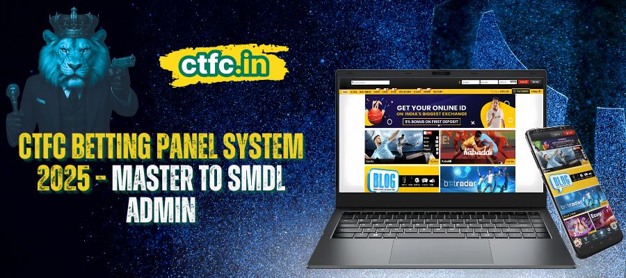 CTFC Betting Panel System 2025 – Master to Admin Panel